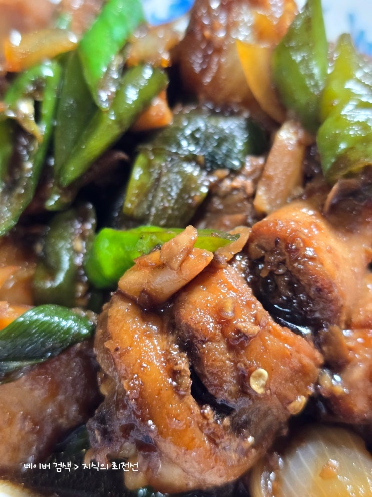  와이프님표 안동찜닭과 여름 과일들