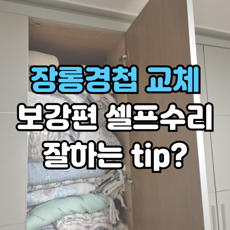 장롱경첩 교체 옷장 경첩 보강판 셀프 수리 TIP?