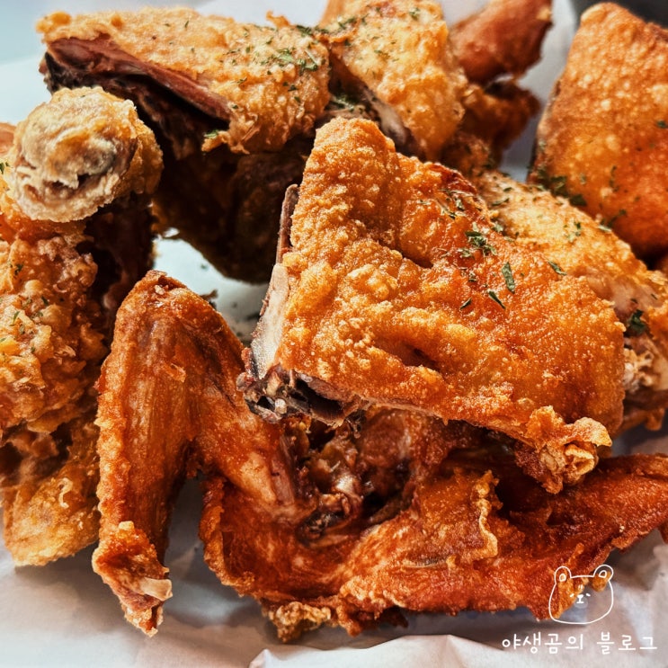  파주 야당치킨 옛날통닭 잘하는 신통치킨 대표 메뉴 먹어봄