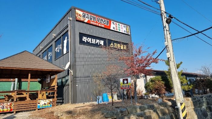  성주군펜션 경매 선남면 6개동 스크린골프 수영장있는 테마펜션 매매