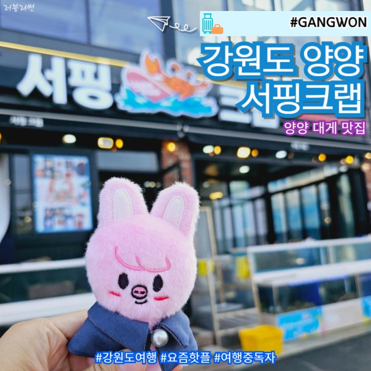  강원도 가볼만한곳 양양 동호해변 대게 맛집 서핑크랩