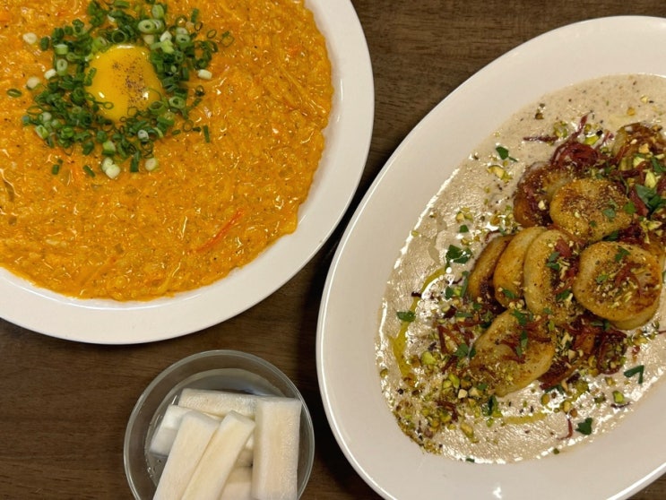  영통 맛집 쌤순 매콤 게살 리조또, 트러플 감자 뇨끼, 비스크 로제 파스타