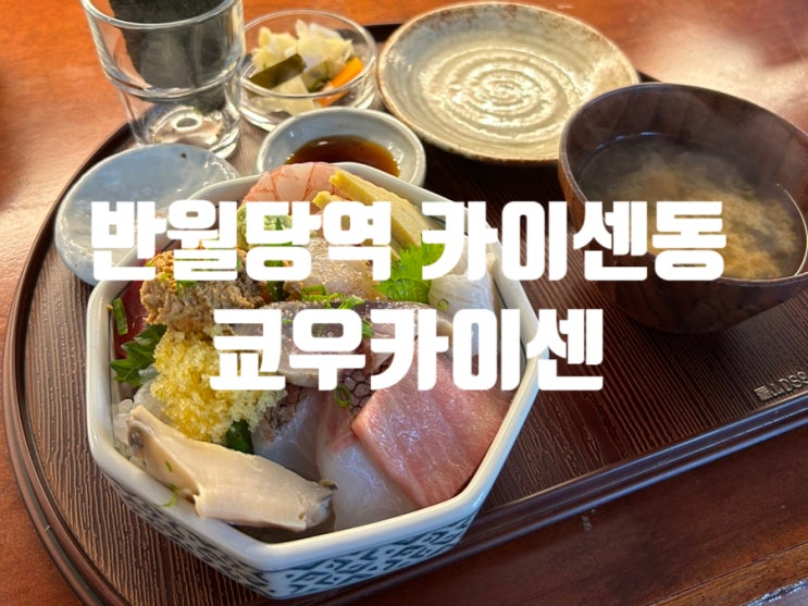 대구 남산동 반월당역 카이센동 일식 맛집 쿄우카이센 대구 남산동 반월당역 카이센동 일식 맛집 쿄우카이센