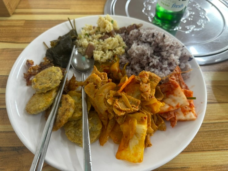  [청천동] 인천 청천동 행복식당 행복함바뷔페 방문, 점심 맛집, 한식뷔페 추천