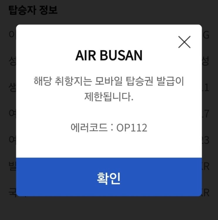  에어부산 좌석 선택, 모바일 체크인, 우선 탑승 정보