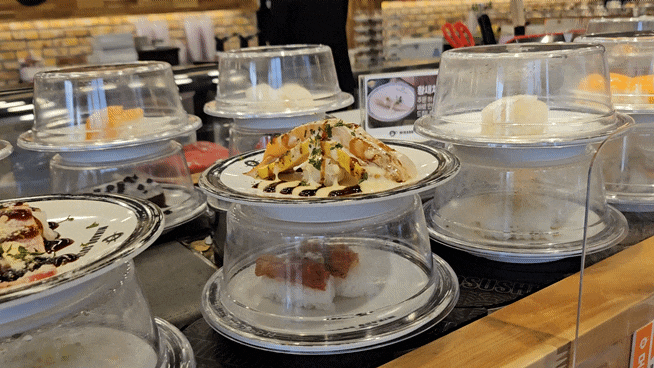  제주시 가성비 맛 둘다잡은 회전초밥 맛집 "미카도스시 제주노형점"