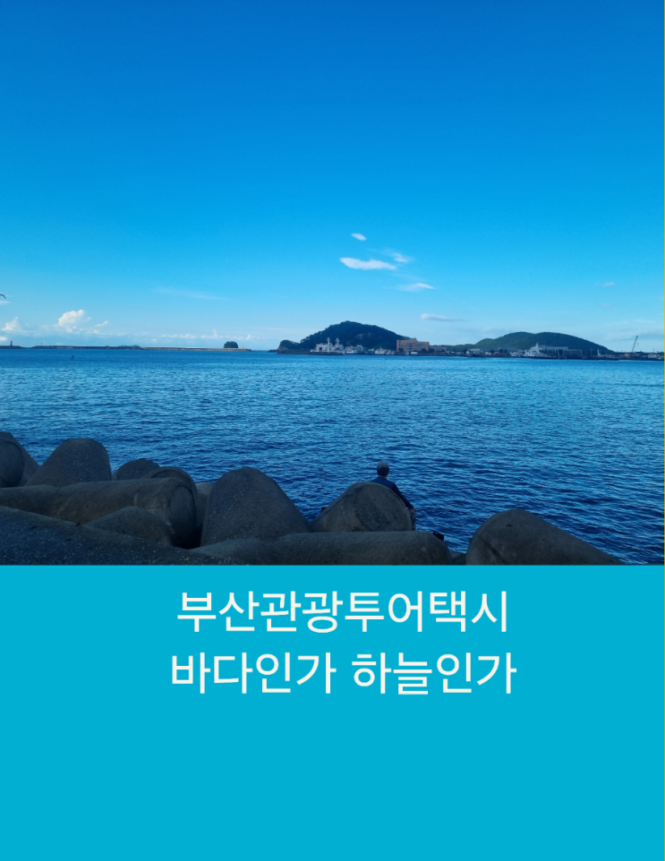 부산관광투어택시 바다인가 하늘인가