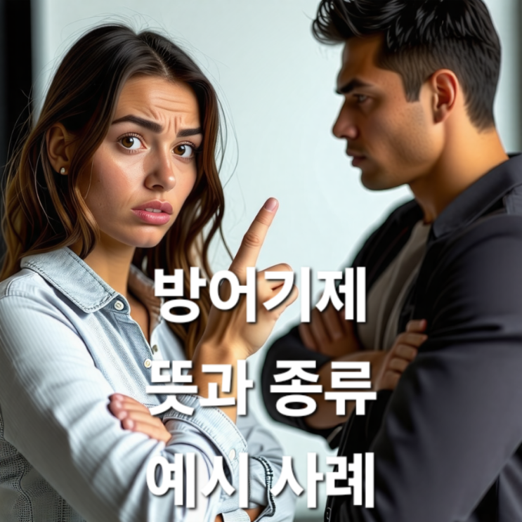  방어기제 뜻과 종류, 예시사례