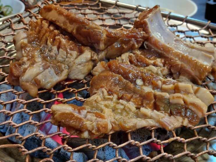  양념돼지갈비 끝판! 구미 농우마실!! #내돈내산
