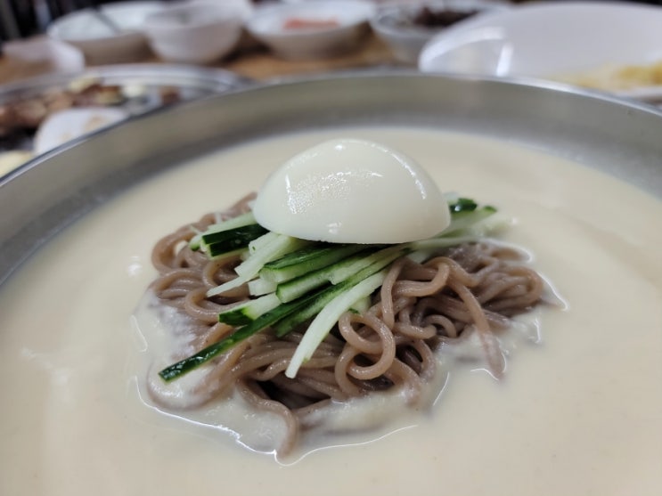  전주 만성동 맛집 언제나 가득차있는 전주막국수숯불생고기