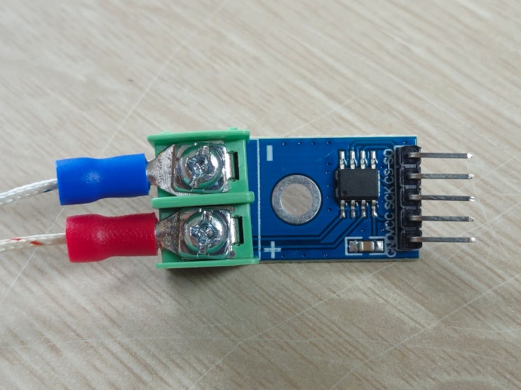  [Raspberry PI 4B - MAX6675] MAX6675 모듈을 이용한 온도측정