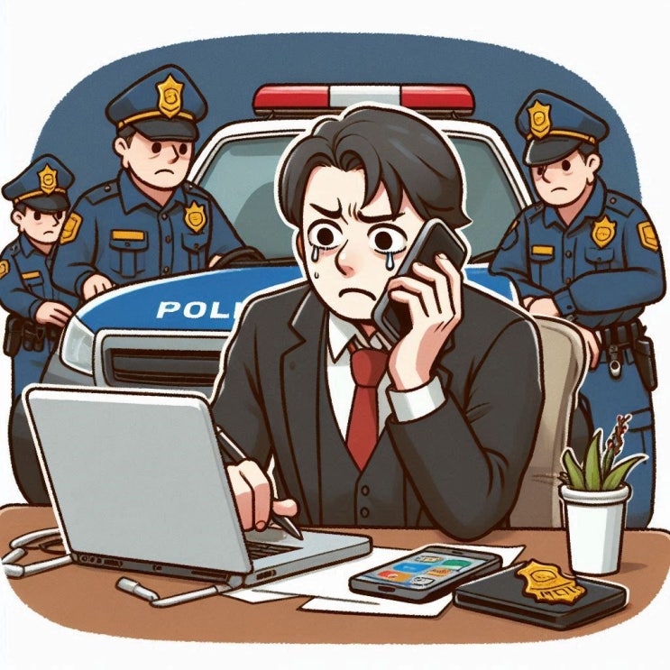  경찰조사를 받으라고 연락이 왔어요, 어떻게 할까요