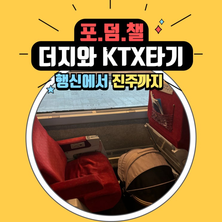  반려동물과 함께 KTX 특실 이용후기, 더지와 엄마 생일 파티 가기