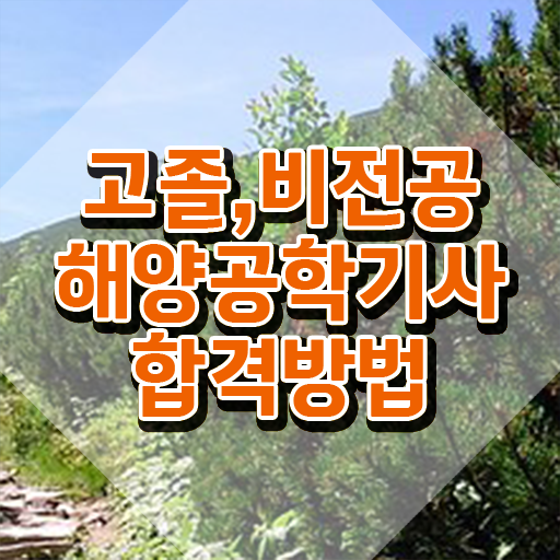  해양공학기사 시험자격 온라인으로 4달만에 성공한 후기