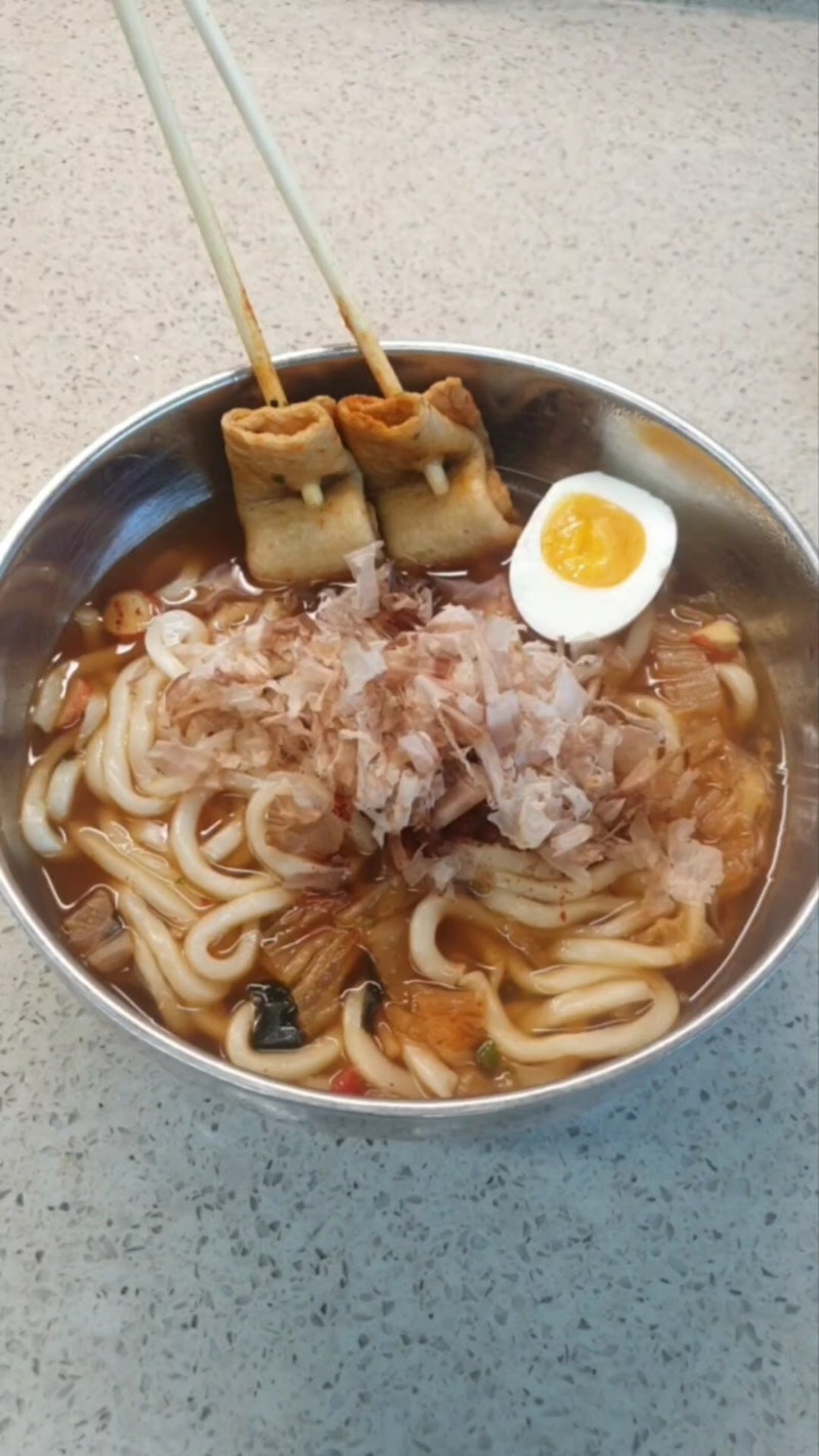 생생우동 김치우동 레시피 칼칼시원 존맛탱