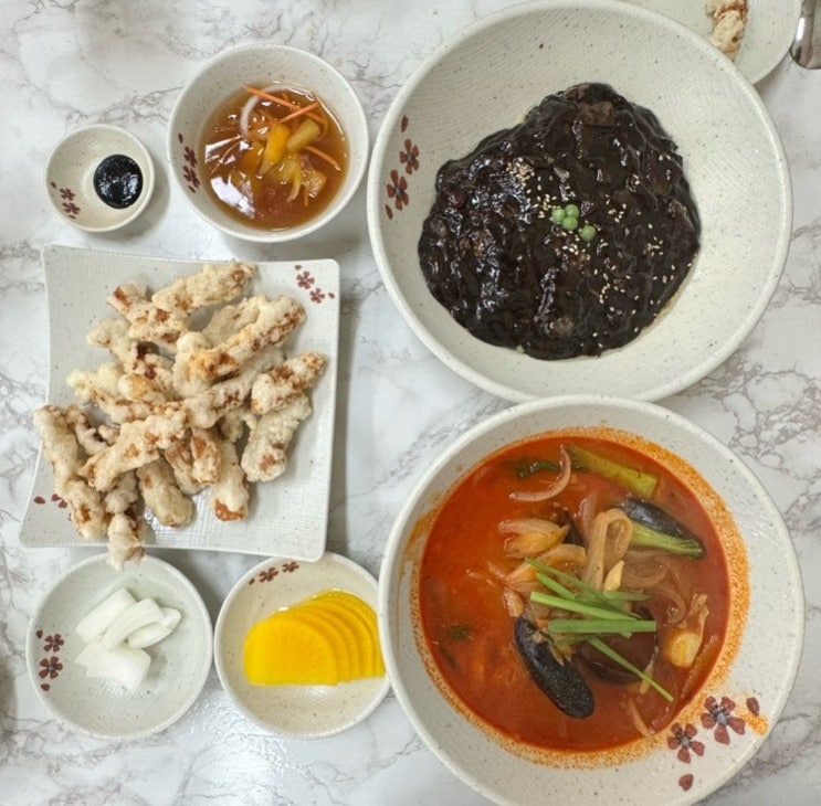  안양중식 맛집 찐사골짬뽕
