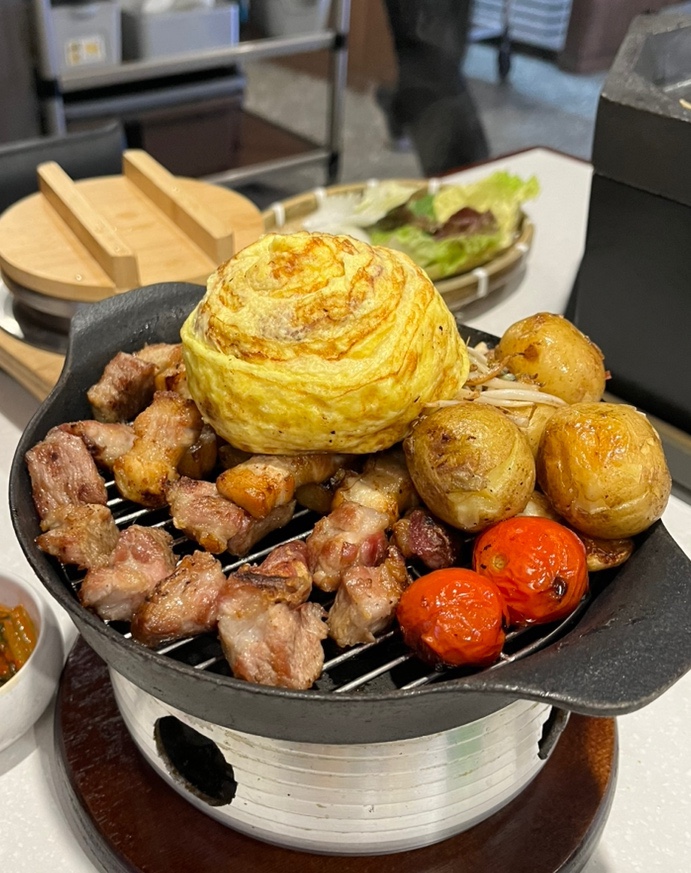  다 구워주는 삼겹살 맛집 동래 맛집 산성식육점