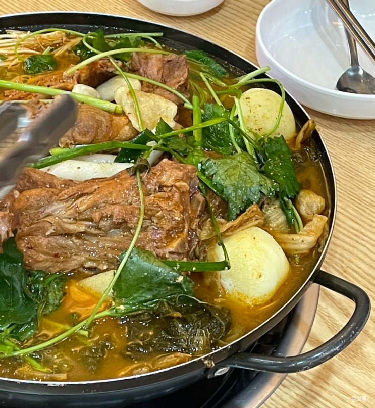  경기도 양주 옥정 맛집 황부자감자탕 로컬 추천 식당