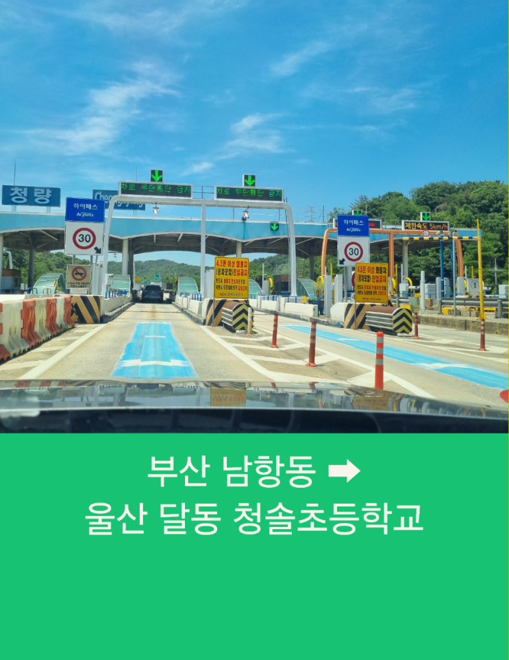  부산에서 울산까지 장거리콜택시운행