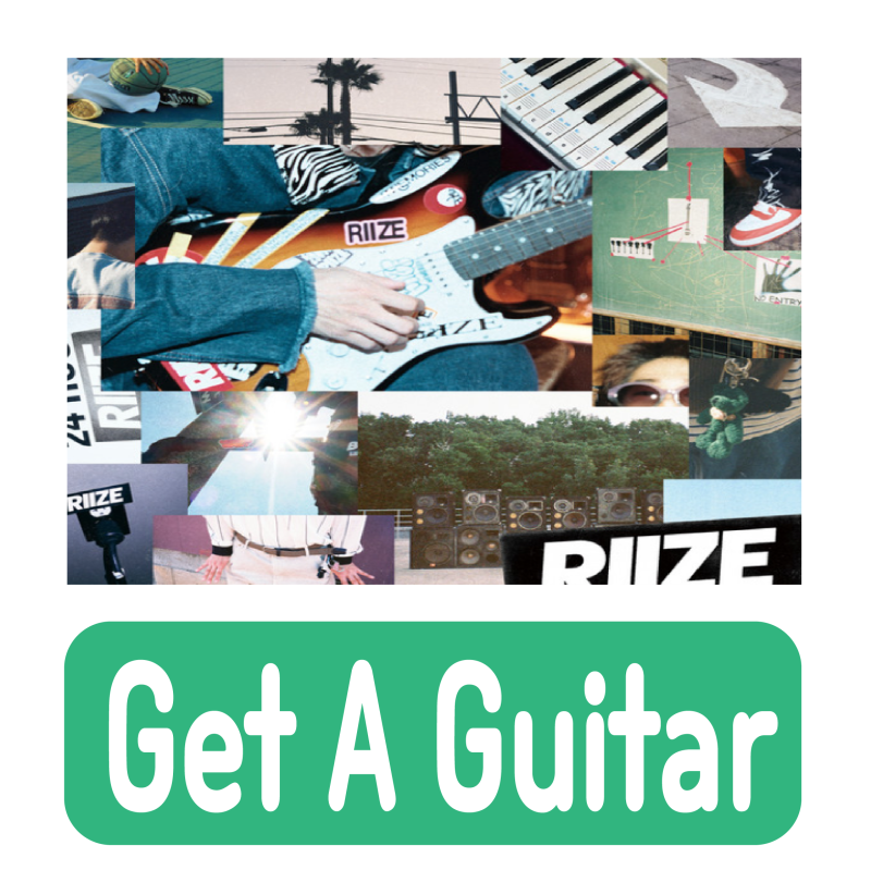 RIIZE『Get A Guitar』：ギタータブ譜、コード、歌詞、楽譜