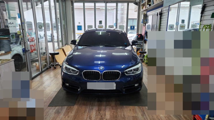  BMW 118D F20 순정 모니터 교체형 카플레이 안드로이드 오토 모니터 장착