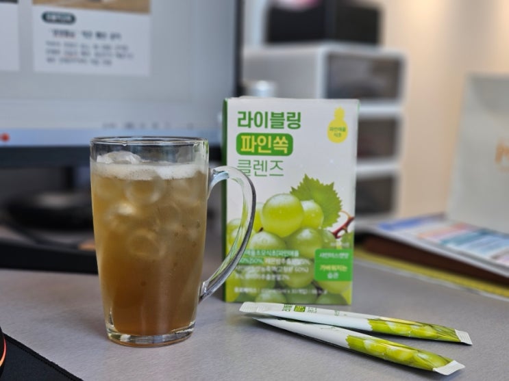  파인애플식초 번거롭게 만들지 말고 라이블링 파인쏙 하세요
