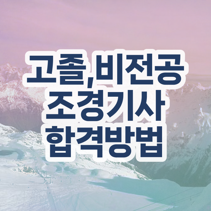  2024 조경기사 조경기사 응시조건 인강만 듣고 단기간에 준비한 비법