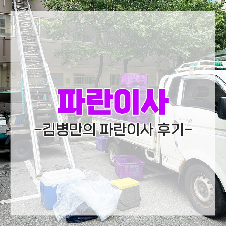  인천 파란이사 후기 임산부의 성공적인 첫 포장 이사