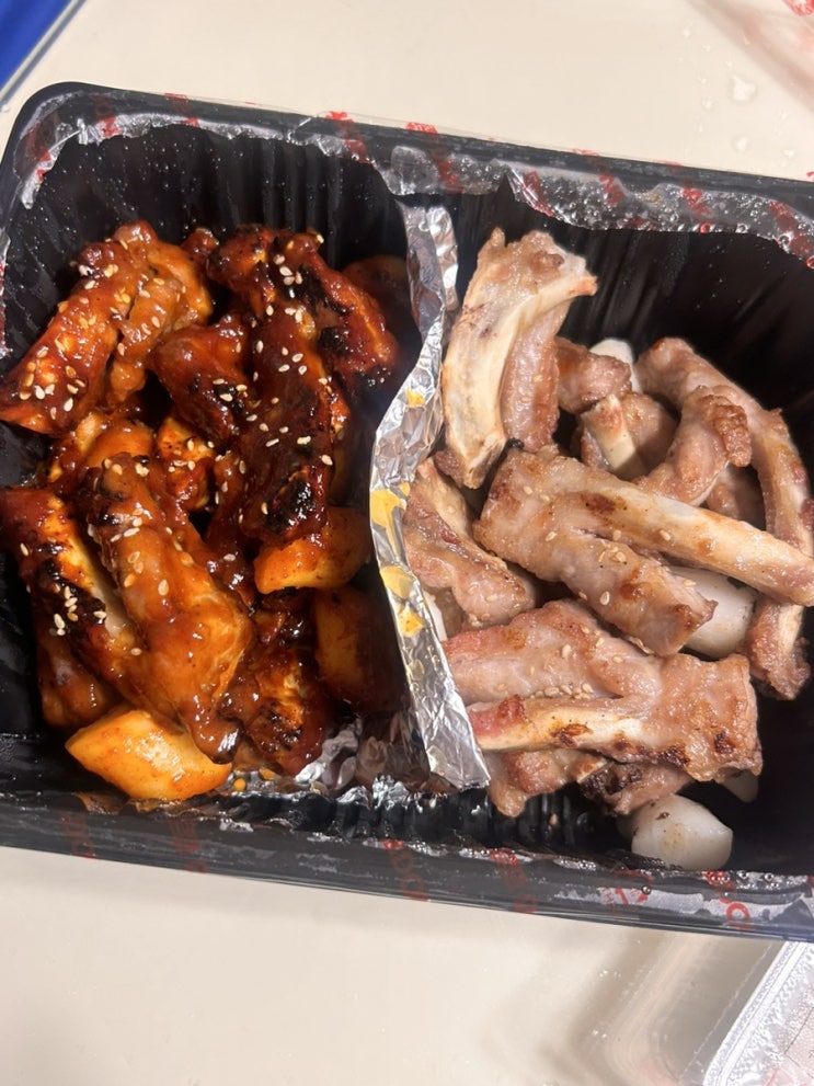  배달 주문 폭발하는 구의역 맛집 <닥엔돈스 쪽갈비 건대점>