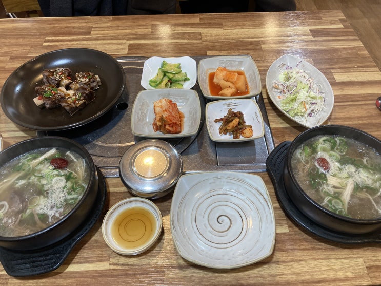 [구리 교문동 갈비탕 맛집] 초복,중복,말복 몸보신 음식 추천 갈비탕을 주문하면 갈비찜을 주는 최춘화의 수갈비탕