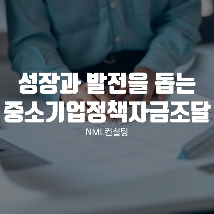  성장과 발전을 돕는 중소기업정책자금조달