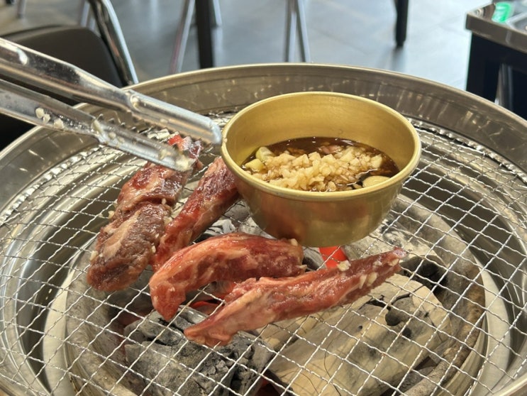  학동 육식, 회식 장소 추천 안동식 마늘갈빗살 <소주물 학동역점> 내돈내산 솔직후기