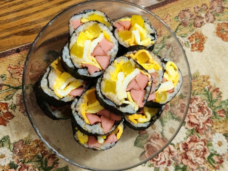  일상 ㅣ 매일매일 맛있는 엄마표 김밥