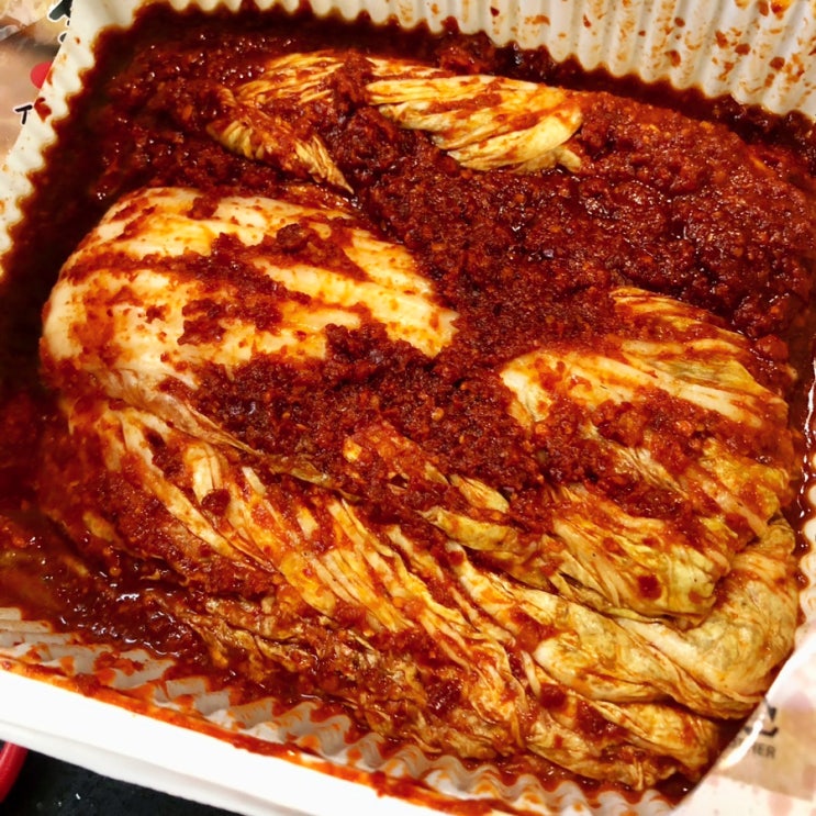  실비김치 택배 선화동소머리해장국 맵기 짜릿