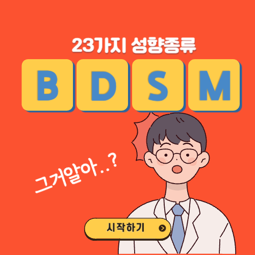  23가지 BDSM성향종류 정리 다 해봤어요
