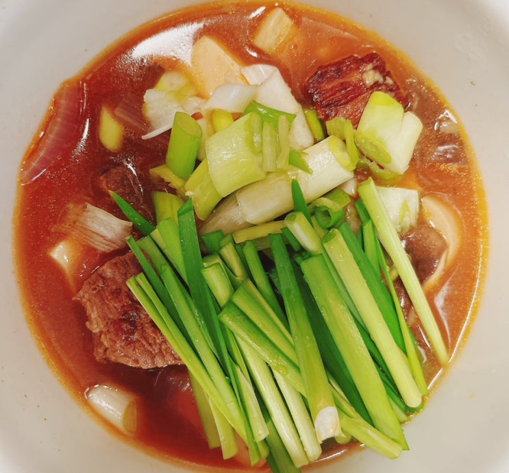  압력솥 인스턴트팟 소고기 양지 된장찌개 고기 부드럽게 끓이기 소고기 국거리 된장국 과학적 레시피