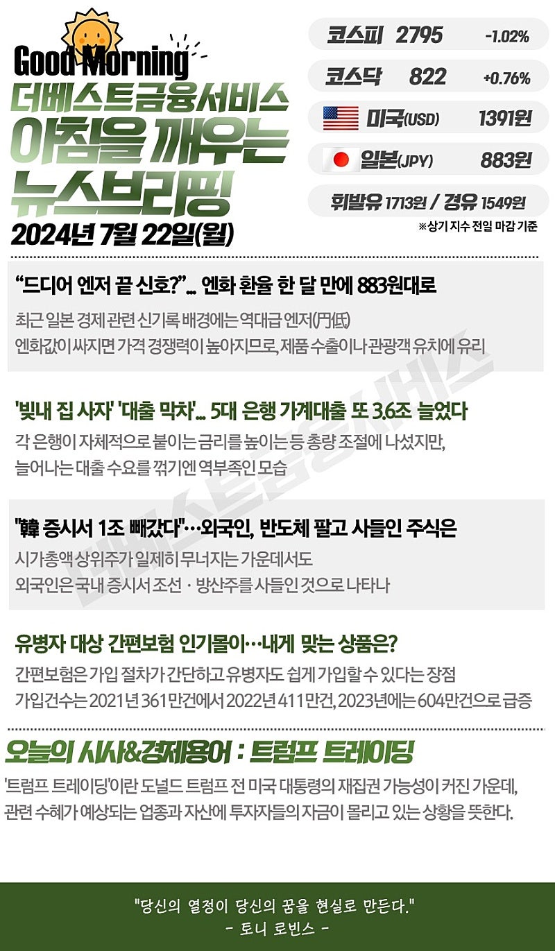📌 오늘의 신문뉴스 (2024-07-22, 월) : 네이버 블로그