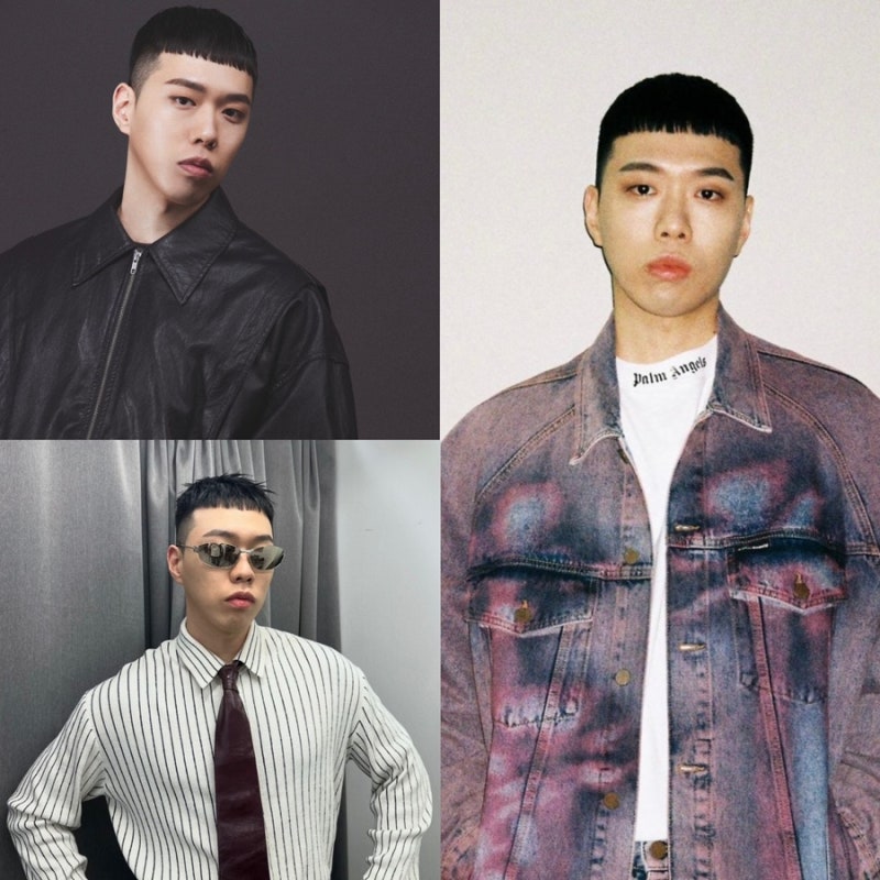남자머리 추천 개성있는 남자 앞머리는? 비와이 머리 모아보기