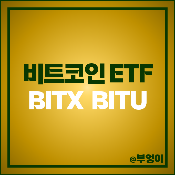 비트코인 하는법 관련주 미국 레버리지 ETF 투자 방법 BITX BITU 주가 비트코인 하는법 관련주 미국 레버리지 ETF 투자 방법 BITX BITU 주가