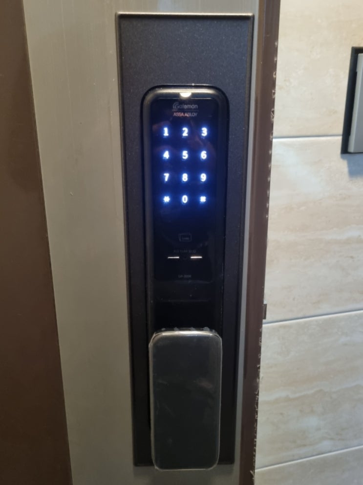  서울도어락 강서구 화곡동 다세대빌라 게이트맨 도어락 GP-300R 설치