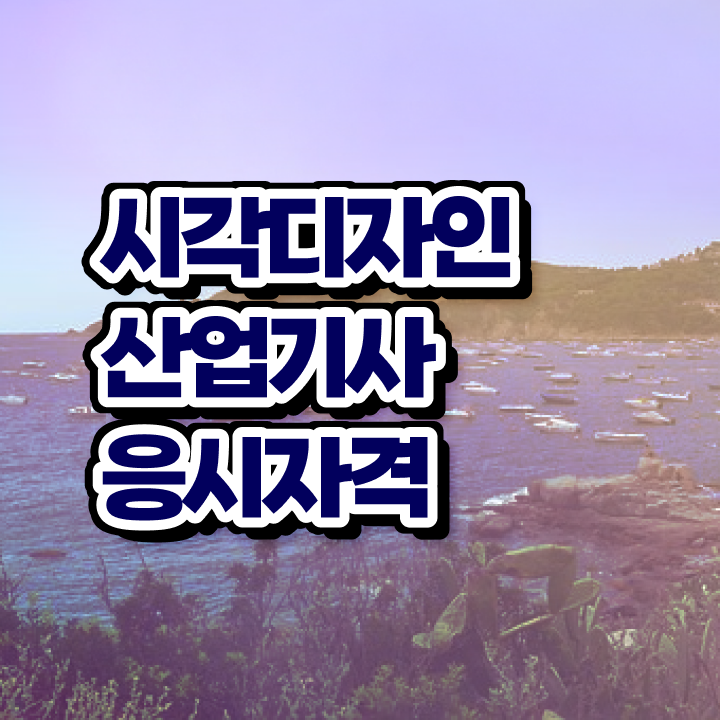  시각디자인산업기사 자격증 시각디자인산업기사 자격요건 인강만 듣고 4달만에 완료한 비법