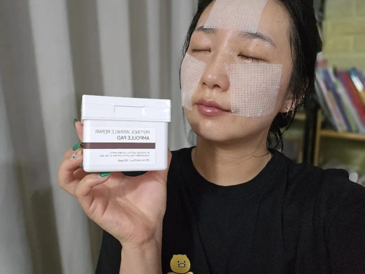  펩티놀 앰플 패드 넉넉한 용량에 팩토로 매일 관리해요