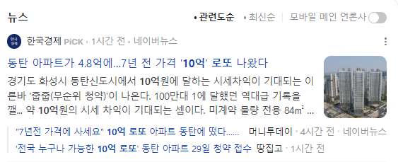  동탄역 롯데캐슬 로또 10억 무순위 줍줍 청약 일정