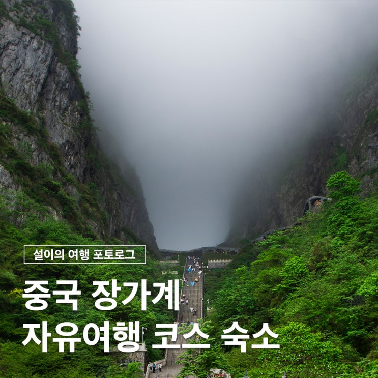  중국 장가계 자유여행 일정별 코스 숙소 추천 팁