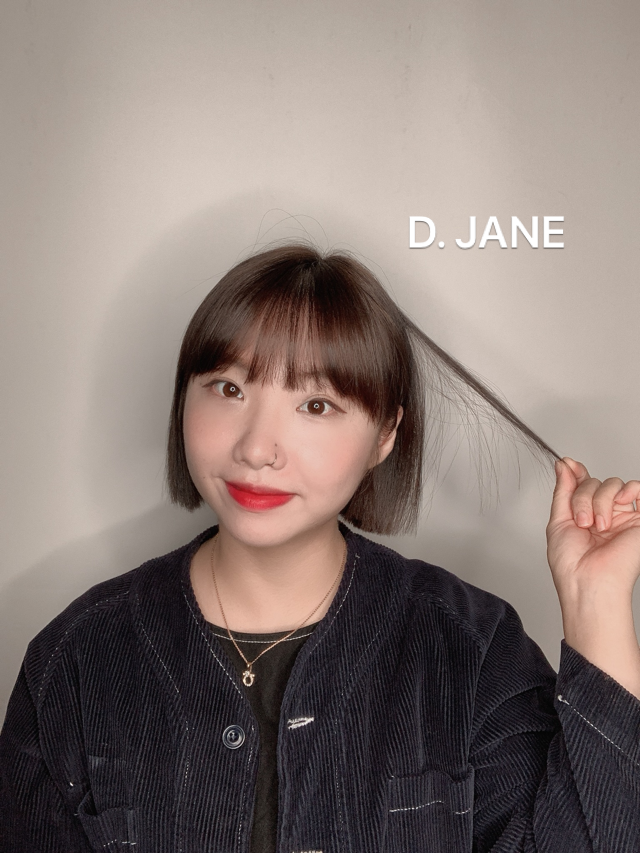  당산 머리잘하는곳이 추천하는 여름 여자 단발 헤어스타일 태슬컷펌
