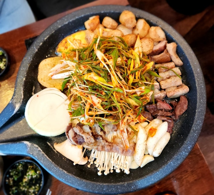  용산 곱창 맛집 소곱창과 파의 환상적인 조합 한우파곱창 후기