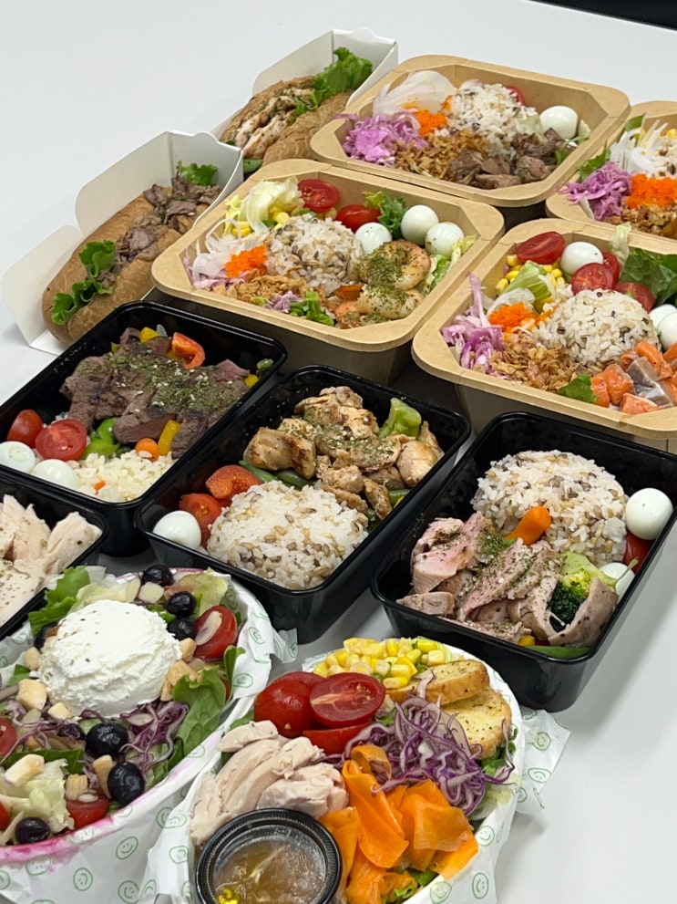  광양 중마동 맛집 샐러드 식단관리 편하게 시작해요