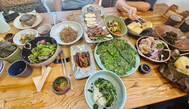  판교 선한레시피 정갈한 한식 맛집 부모님과 함께가기