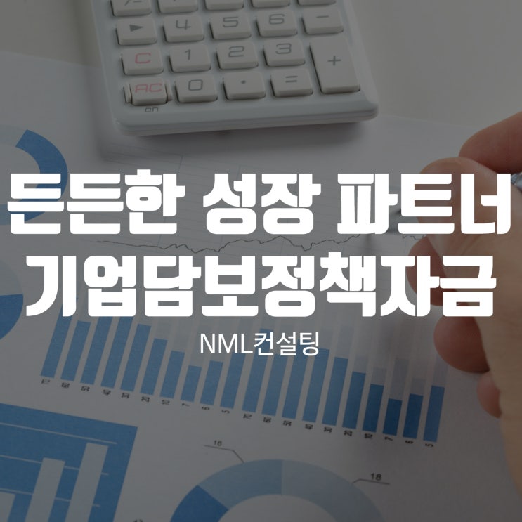  성장의 든든한 파트너 기업담보정책자금