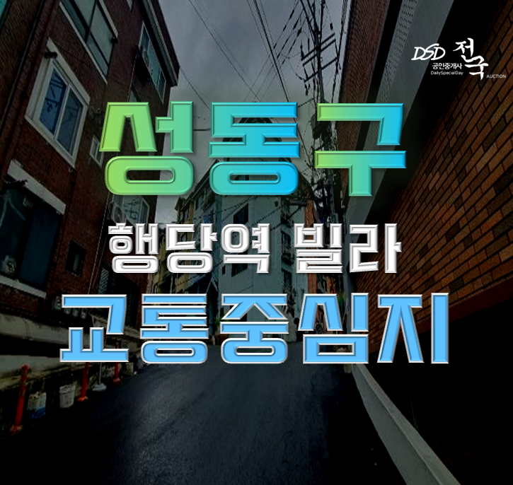 성동구경매 서울교통의 요충지 응봉동 빌라 경매도전! 성동구경매 서울교통의 요충지 응봉동 빌라 경매도전!
